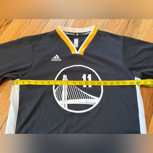 Adidas Swingman Golden State Warriors Klay Thompson #11 Gray Jersey Men’s Small - Picture 13 of 13